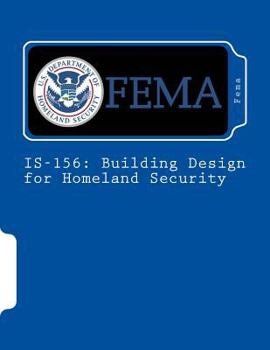 Paperback Is-156: Building Design for Homeland Security Book