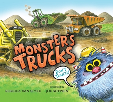 Hardcover Monster's Trucks Book