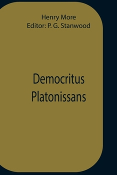 Paperback Democritus Platonissans Book