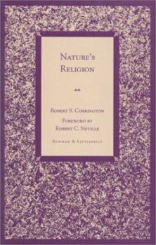 Hardcover Nature's Religion Book