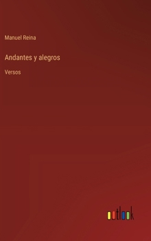 Hardcover Andantes y alegros: Versos [Spanish] Book