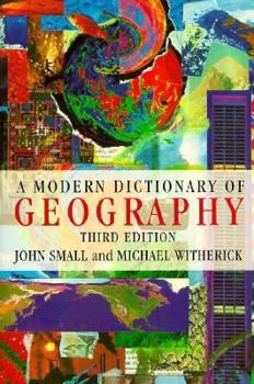 Paperback A Modern Dictionary of Geography Book
