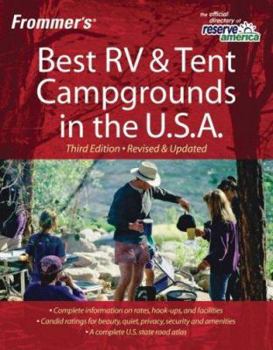 Paperback Frommer's Best RV and Tent Campgrounds in the U.S.A. Book