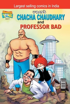 Paperback Chacha Chaudhary and Professor Bad Book