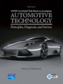 Spiral-bound Automotive Technology: Principles, Diagnosis, and Service: NATEF Correlated Task Sheets Book