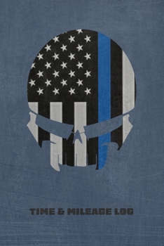 Paperback Time & Mileage Log: Police Book