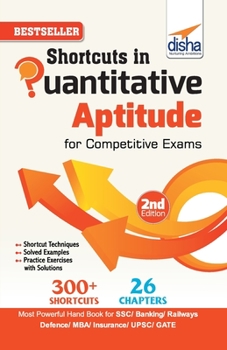 Paperback Shortcuts in Quantitative Aptitude for Competitive Exams 2nd Edition Book