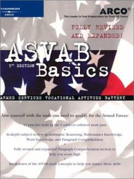 Paperback ASVAB Basics 5/E Book