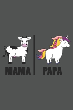 Mama | Papa: Mama Papa Geschenk Für Eltern Dina5 Kariert Notizbuch Tagebuch Planer Notizblock Kladde Journal Strazze (German Edition)