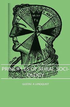 Hardcover Principles of Rural Sociology Book