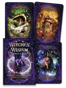 Cards Witches' Wisdom Oracle Cards Book