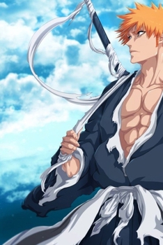 Paperback Journal: Anime Bleach Soft Glossy Cover Journal Lined Pages Book 6 x 9 Inches 110 Pages Book