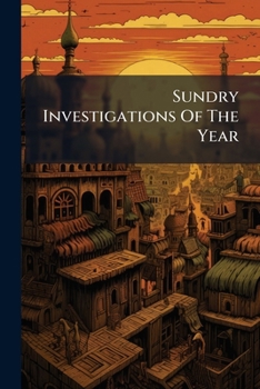 Paperback Sundry Investigations Of The Year Book