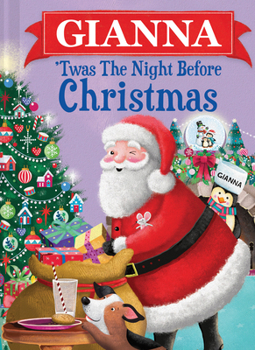 Hardcover Gianna 'Twas the Night Before Christmas Book