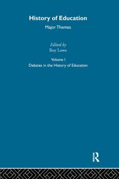 Hardcover Major Themes Hist Educ V 1 Book