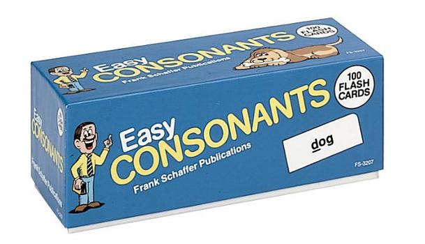 Cards Easy Consonants Flash Cards (Phonics Flash Cards) Book