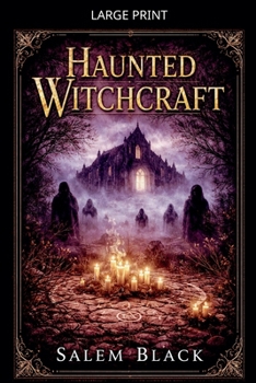 Paperback Haunted Witchcraft [Large Print] Book