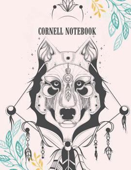 Paperback Cornell notebook: Black Dog Cover, Note Taking Notebook, For Students, Writers, school supplies list, Notebook 8.5" x 11"- 120 Pages Book