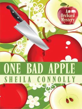 Paperback One Bad Apple (Wheeler Large Print Cozy Mystery) [Large Print] Book
