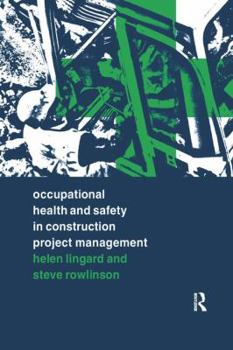 Paperback Occupational Health and Safety in Construction Project Management Book