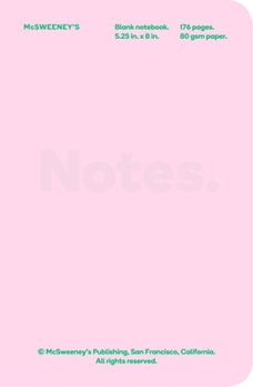 McSweeney's Blank Vinyl Notebook