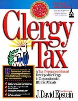 Paperback Clergy Tax: A Tax Preperation Manual Developed for Clergy in Cooperation with IRS Tax Officials Book