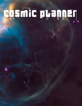 Cosmic Planner: 3 Course Meal Recipe Plans. A large recipe planner for people who love to create amazing meal combinations.