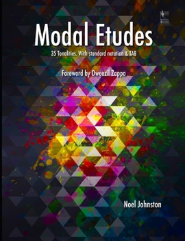 Paperback Modal Etudes: 35 Tonalities. Book