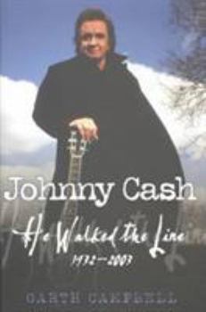 Hardcover Johnny Cash: He Walked the Line Book