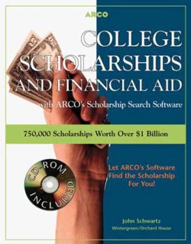 Paperback Arco College Scholarships and Financial Aid [With Arco's Scholarship Search] Book