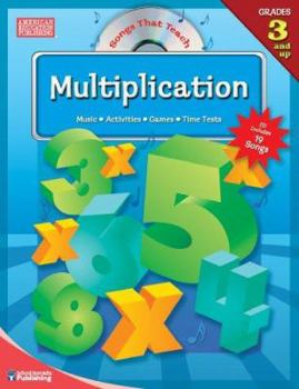 Paperback Songs That Teach Multiplication: [With CD] Book