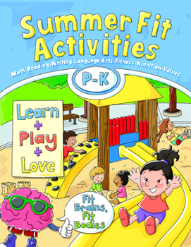 Paperback Summer Fit Activities, Preschool - Kindergarten Book