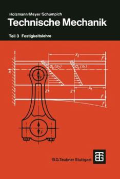 Paperback Technische Mechanik, 3 Tle., Tl.3, Festigkeitslehre [German] Book