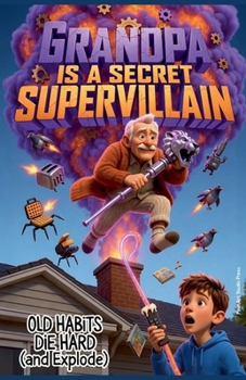 Paperback Grandpa Is a Secret Supervillain: Old Habits Die Hard (and Explode) Book