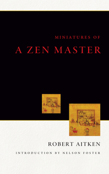 Paperback Miniatures of a Zen Master Book