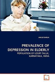 Paperback Prevalence of Depression in Elderly Book