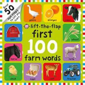 Board book First 100 Lift the Flap Farm Words Book