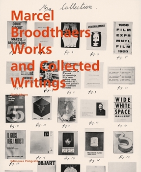 Hardcover Marcel Broodthaers: Collected Writings Book