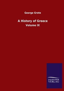 Paperback A History of Greece: Volume IX Book