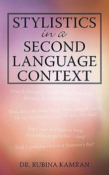 Paperback Stylistics in a Second Language Context Book