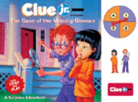 Hardcover Case of the Missing Glasses (Clue Jr.) Book