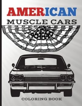 Paperback American Muscle Cars Coloring Book