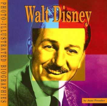 Paperback Walt Disney: A Photo-Illustrated Biography Book