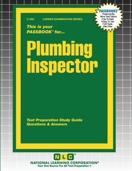 Paperback Plumbing Inspector Book
