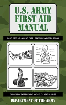 Paperback U.S. Army First Aid Manual Book