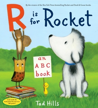 Hardcover R Is for Rocket: An ABC Book