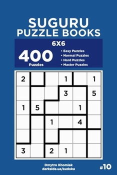 Suguru Puzzle Books - 400 Easy to Master Puzzles 6x6