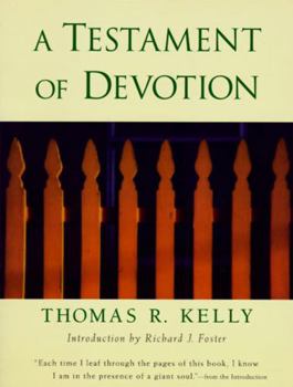 Paperback A Testament of Devotion Book
