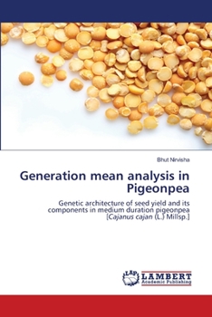 Paperback Generation mean analysis in Pigeonpea Book