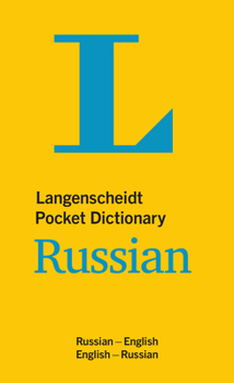 Paperback Langenscheidt Pocket Dictionary Russian: Russian-English/English-Russian Book